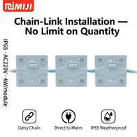 Module LED SMD étanche IP67 haute luminosité pour extérieur, guirlande lumineuse en chaîne pour festivals et décoration de bâtiments