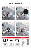 Photomaton en libre-service pour cabine d'avion, métal, tout-en-un, écran tactile HD, smartphones, appareil photo, Wi-Fi activé, impression DNP