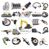 Contrôleur de manette de chargeur de roue de pièces de rechange d'excavatrice de 432D 442D 446D 1855915 1855916