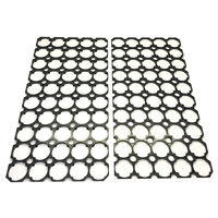 Soporte de batería doble 32650/32700, dimensión de orificio de 32,4mm, espaciador de celda de litio fijo DIY para batería de electrónica de consumo