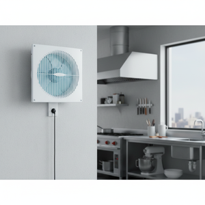 Ventilador Automático ROBOTECH RAF-301G de Alto Rendimiento con Aspas de Plástico, Montaje en Pared, 110~240V, Origen Corea, 1 Año de Garantía - Product Image 3