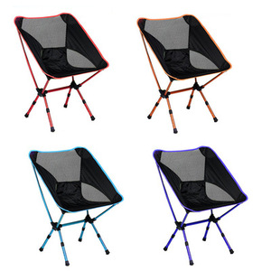 Silla plegable de aluminio para acampar en la playa, asiento portátil ligero y ajustable para exteriores, precio de promoción de fábrica - Product Image 3