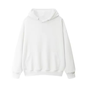 เสื้อฮู้ดดี้ผ้าฝ้ายเฟรนช์เทอร์รี่คุณภาพสูง 360 แกรม 100% ผ้าฝ้าย สำหรับผู้หญิงและผู้ชาย - Product Image 6