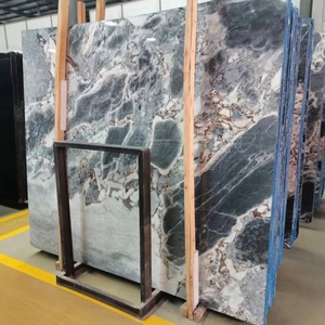 Marbre Calacatta Nero, Marbre Elephant <span class=keywords><strong>Mily</strong></span> Blue Galaxy, Grand Plaque Polie pour <span class=keywords><strong>Villa</strong></span>, Caractéristique Imperméable - Product Image 5