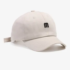 Custom Made High Quality 6 Panel 100% Cotton Twill Embroidery Logo Plain Color Baseball Caps Dad Hat