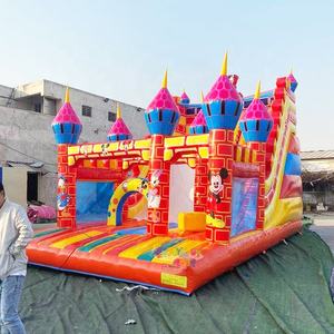 Chaud!!! 0.55mm bâche en PVC Platon videur gonflable commercial <span class=keywords><strong>maison</strong></span> de château plein d'entrain à vendre <span class=keywords><strong>achat</strong></span> de château sautant - Product Image 3