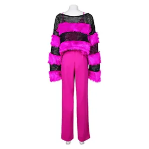 Mean Girls 2024 Movie Women Purple Outfit Party Carnival Halloween Cosplay Costume