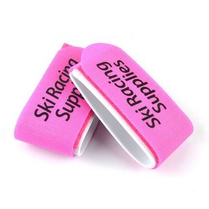 Correas Ecológicas para Esquí Alpino y Nórdico, Correas de Fijación para Snowboard con Logotipo Personalizado, Duraderas, Autoadhesivas, con Gancho y Bucle - Product Image 2
