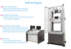 เครื่องทดสอบอเนกประสงค์ระบบไฮดรอลิกควบคุมด้วยคอมพิวเตอร์ รุ่น WAW-600E กำลังทดสอบ 600 กิโลนิวตัน - Product Image 6