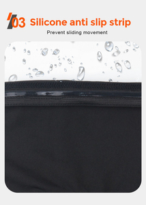 Genouillère de basketball pour adulte avec logo <span class=keywords><strong>personnalisé</strong></span>, antidérapante, anti-humidité, compression, absorption des chocs et structure alvéolée - Product Image 3