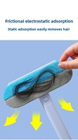 Nouvelle brosse multifonctionnelle 2026 pour enlever les poils d'animaux, grattoir à peluches, outil de nettoyage et de toilettage pour canapé, tapis, literie, poils de chat et de chien - Vente en gros