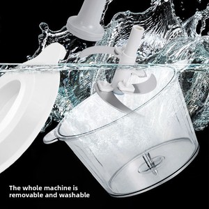 Mayorista de fábrica: Nuevo procesador manual de alimentos de plástico, prensa de ajo y picadora de carne para alimentos de bebé. Herramientas para carne y aves en stock. - Product Image 4