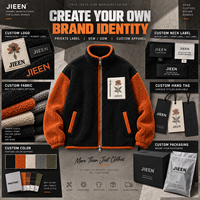 Veste en molleton streetwear personnalisée, veste zippée en sherpa à blocs de couleur, fabricant OEM ODM à marque privée