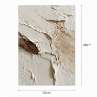 Peinture à l'huile faite à la main 60x80cm, texture blanche, peinte à la main sur toile premium, tableaux et décorations murales