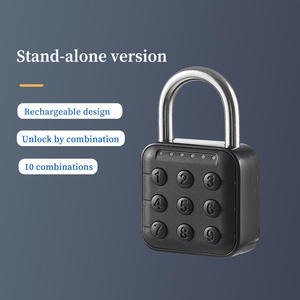 <span class=keywords><strong>Candado</strong></span> Digital Inteligente Mini Portátil Electrónico a Prueba de Agua IP67 con Recarga USB - Product Image 3