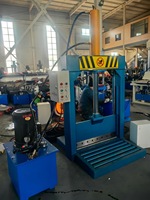 Machine de découpe hydraulique pour caoutchouc de pneu, machine de découpe à portique pour nylon et plastique, machine de découpe verticale pour sacs de 1 tonne