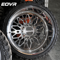 Rines Forjados Pulidos para Camioneta, Anchos y Profundos, de Aleación, de 20, 22, 24, 26, 30 y 28 Pulgadas, 6x139.7, 8x170, para Camioneta Ford F-350 F-450