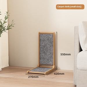 L-förmiges Katzen-Kratzbrett aus Natürlichem Sisal, Drehbares und Faltbares Katzen-Kratzpad, Katzen-Kratzbett zum Möbelschutz - Product Image 2