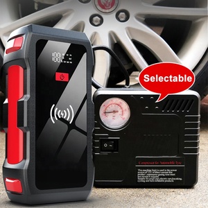 Multi Functional 12V 10000 Amh Wireless Charging Lithium Power Bank <strong>Battery</strong> Pack Dual USB LCD Display Car Jumper Truck <strong>Booster</strong> - Product Image 5