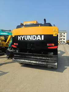 Excavateur sur pneus Hyundai 150W-9 d'occasion de haute qualité Bonne performance Prix bas Hyundai 210W-9 150W-9 d'occasion à vendre en stock - Product Image 3