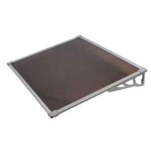 Toldo enrollable de fácil montaje, soporte de hierro de ingeniería, colores personalizados, para puerta de <span class=keywords><strong>policarbonato</strong></span> - Product Image 5