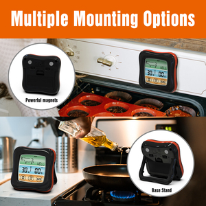 Nouveaux thermomètres numériques à lecture instantanée pour la viande et les bonbons, thermomètre à viande avec écran tactile pour la <span class=keywords><strong>cuisine</strong></span>, le barbecue, la cuisson des aliments - Product Image 5