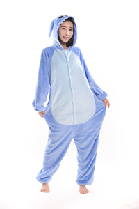 Vente en gros hiver flanelle polaire Onesie pyjamas pour femmes adulte dessin animé Animal pour <span class=keywords><strong>Kigurumi</strong></span> point vêtements de nuit tissu tissé - Product Image 2