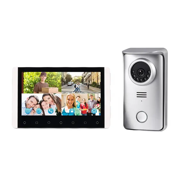 Support With CCTV Camera 2.4G Wireless Video Door Phone Intercom SystemためVilla