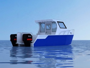 26ft 7,9 m de aluminio centro de la cabina catamarán de alta velocidad <span class=keywords><strong>barco</strong></span> de <span class=keywords><strong>pesca</strong></span> - Product Image 3