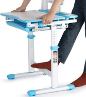 Ensemble de chaises de Table d'étude pour enfants, rose et bleu, à usage domestique, bureau d'étudiant, salle de sport pour enfants, bureau d'école primaire, ensembles de chaises bon marché