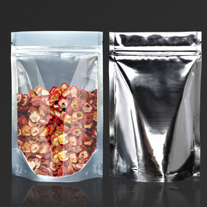 6*4 Trắng tái sử dụng đầy màu sắc Matt ESD nhôm lá đứng túi ziplock túi thực phẩm Khoai Tây Chip bao bì túi xé notch thức ăn vật nuôi - Product Image 5