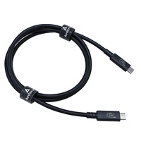 Sertifikasi EPR kabel PD 240W USB 4 kompatibel dengan Thunderbolt 4 Transfer Data 40Gbps 8K 60Hz GEN3 USB4 kabel
