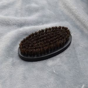 Custom LOGO Wood Handle Boar Bristle Cleaning Brush for <b>Beard</b> and Hair - Product Image 6