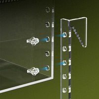 Plateforme de bain de soleil transparente antidérapante pour tortues, avec niveau d'eau réglable, accessoires pour reptiles, rampe et île d'escalade pour cage