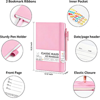 Carnet A5 pour l'école, le bureau et les voyages, carnet de notes/journal A5 pour étudiants, enseignants, cadeaux d'affaires, vente en gros de carnets
