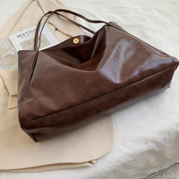 Sac à main de bureau de luxe grande capacité pour femmes, sac fourre-tout en cuir PU de haute qualité avec fermeture éclair, neuf pour femmes
