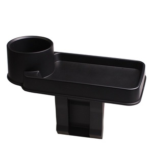 Caja de almacenamiento portátil Universal para hueco de asiento de coche, soporte multifuncional para taza de coche, bandeja de comida para bebidas, promoción - Product Image 3
