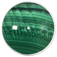Pierres précieuses de malachite naturelle spéciale rares personnalisées Cadran pour montres-bracelets Pièces