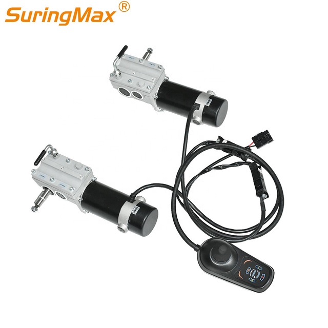 Two 350w Efficient Speedcontrol Scheme 24v Universal Intelligent Electric Wheelchair Controller Motor for Electric 4-wheel Bike