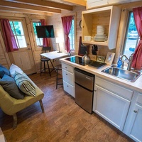 Promotion Deepblue Smarthouse NZ/AS/US EU Standard Portable Mobile Home Petite Maison sur Roues