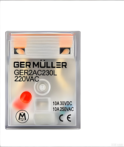 GER2AC230L <b>Relay</b> 220VAC 10A 30VDC 250VAC PCB Mount Control <b>Relay</b> - Product Image 1