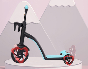 Trottinette pour enfants nouvelle et de conception récente avec fonction rotative trois en un, trottinettes pour bébés et enfants - Product Image 3