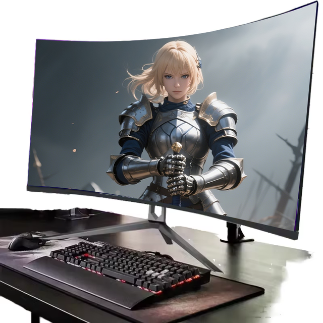 27-Inch FHD Gaming Monitor for PC HD VGA Screen Used Business LED Monitor