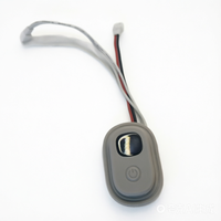 Interrupteur de contrôle de température à 3 niveaux en silicone étanche avec interface USB-C pour masque oculaire chauffant