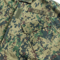 Combinaison tactique ACU prête pour le terrain en camouflage numérique de la jungle philippine avec veste et pantalon en tissu ripstop TC 65/35 haute résistance