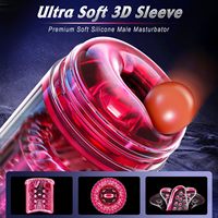 Automatischer Männlicher Masturbator mit Stoß-, Rotations-, Saug- und Vibrationsfunktion, Blowjob-Simulator, Erwachsenen-Spielzeug mit Telefonhalterung