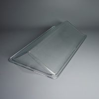 BO-GLASS Couvercle en verre de remplacement prismatique personnalisé résistant aux intempéries pour le pack mural aux halogénures métalliques Retrofit LED chinois pour couvertures lumineuses