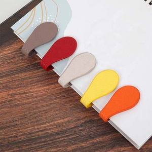 Hongbo 28 couleurs galet cuir signet magnétique meilleure vente papeterie cadeau pour <span class=keywords><strong>livre</strong></span> Pages budget anneau budget organisateur spirale - Product Image 2