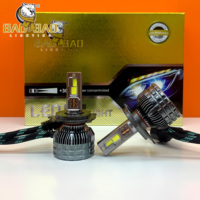Puissant plus lumineux 500w 400w 100000lm Lumen 9007 voiture Led phare lentille ampoule pour bmw E46 X6 F10 ford Focus St 2016 camry 2010