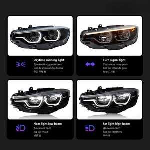 <span class=keywords><strong>Feux</strong></span> de jour <span class=keywords><strong>LED</strong></span> jaunes de style Ikon pour BMX F32 F33 F36 F80 F82 M3 M4, <span class=keywords><strong>feux</strong></span> de jour <span class=keywords><strong>avant</strong></span>, <span class=keywords><strong>feux</strong></span> antibrouillard, clignotants - Product Image 3